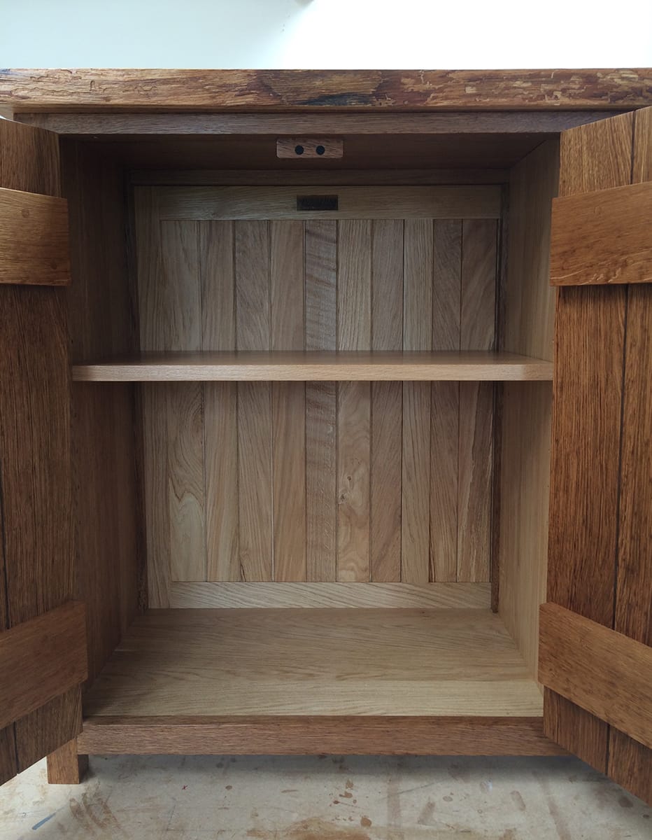 Brown Oak Kitchen Unit