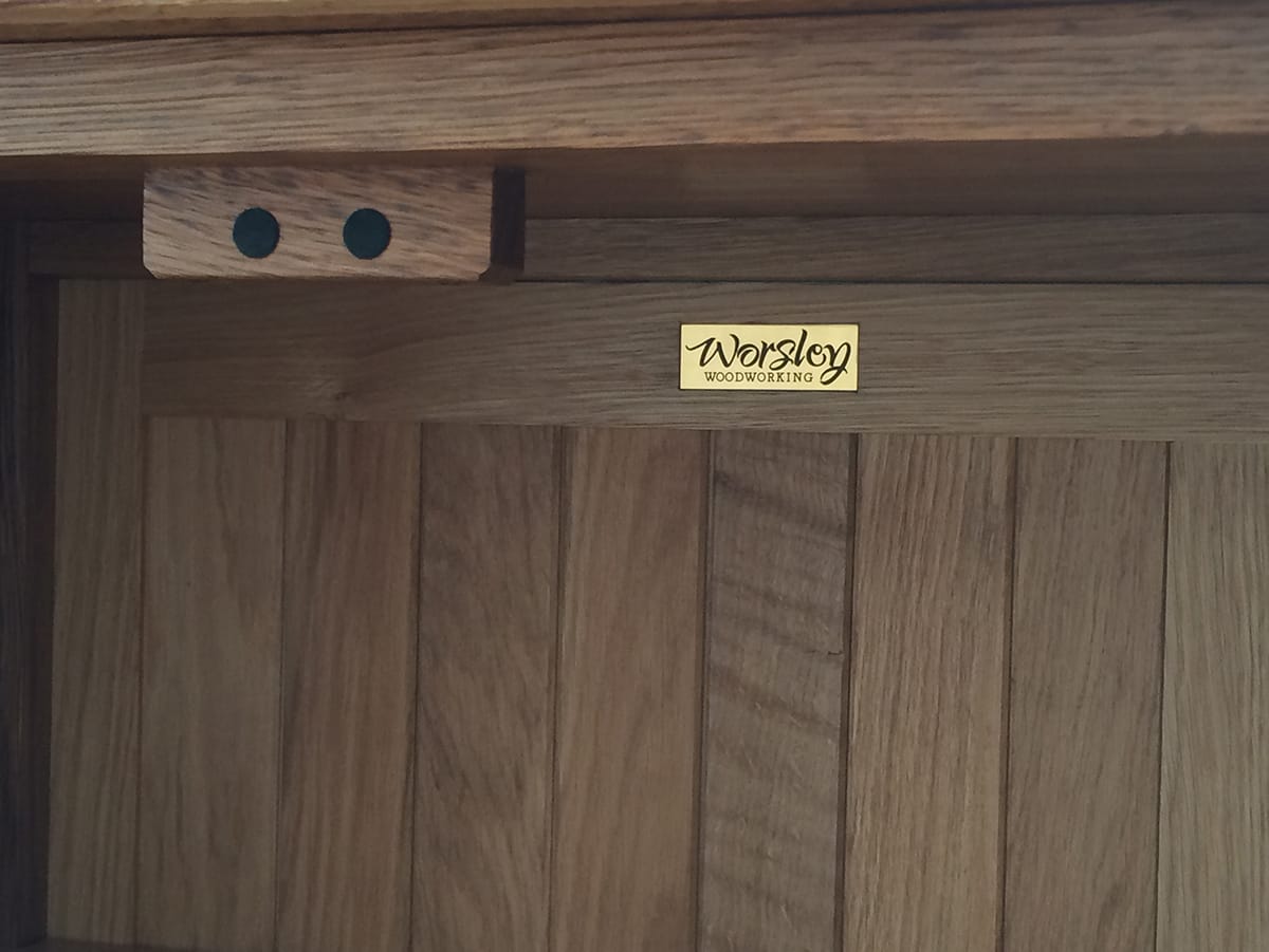 Brown Oak Kitchen Unit