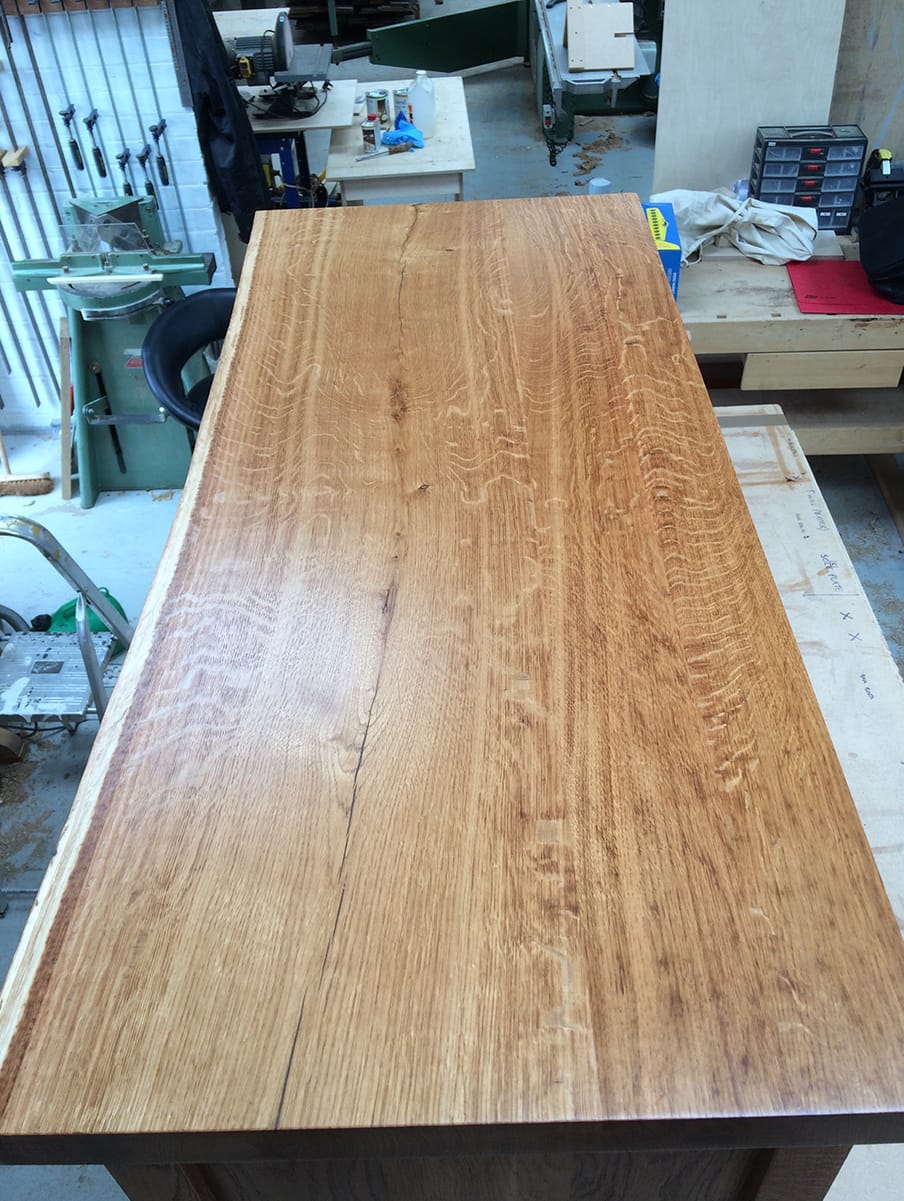 Brown Oak Kitchen Unit