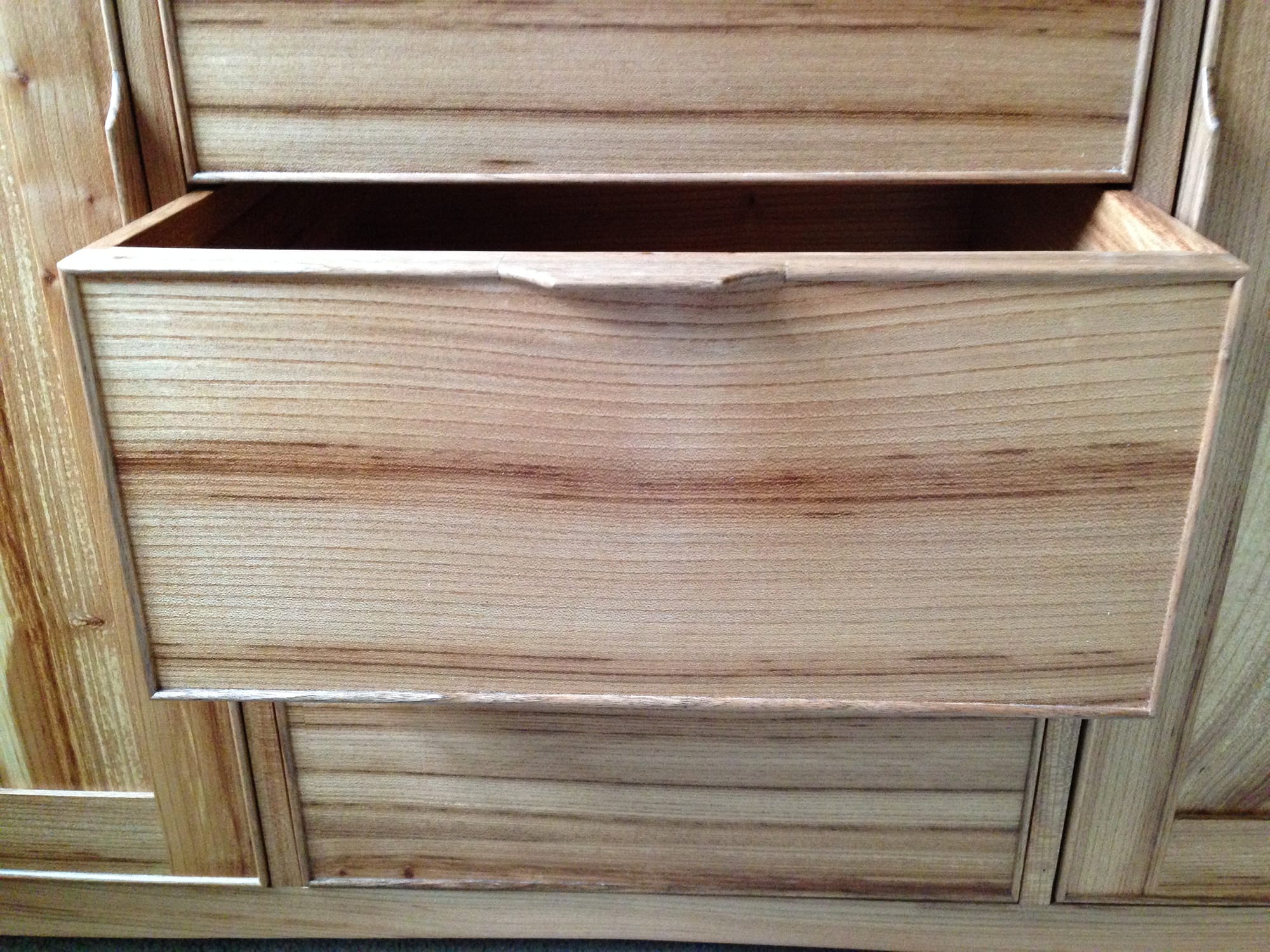 Suffolk Elm and Walnut Sideboard