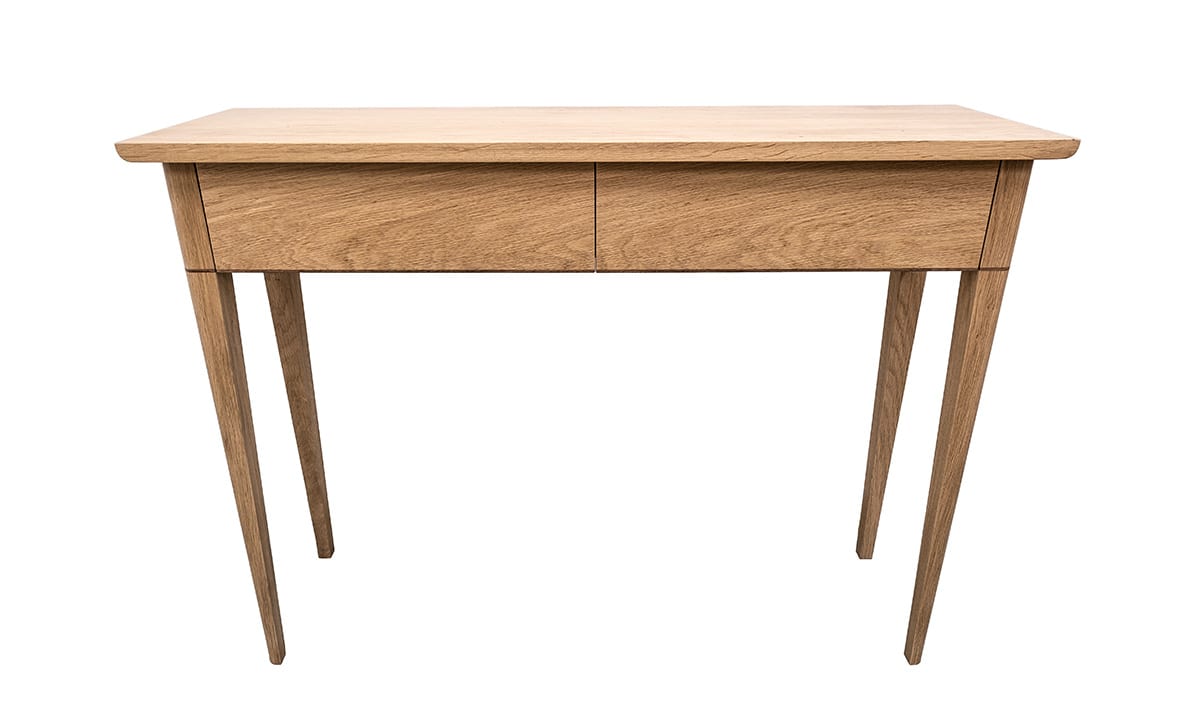 Hall Table with Walnut Inlay