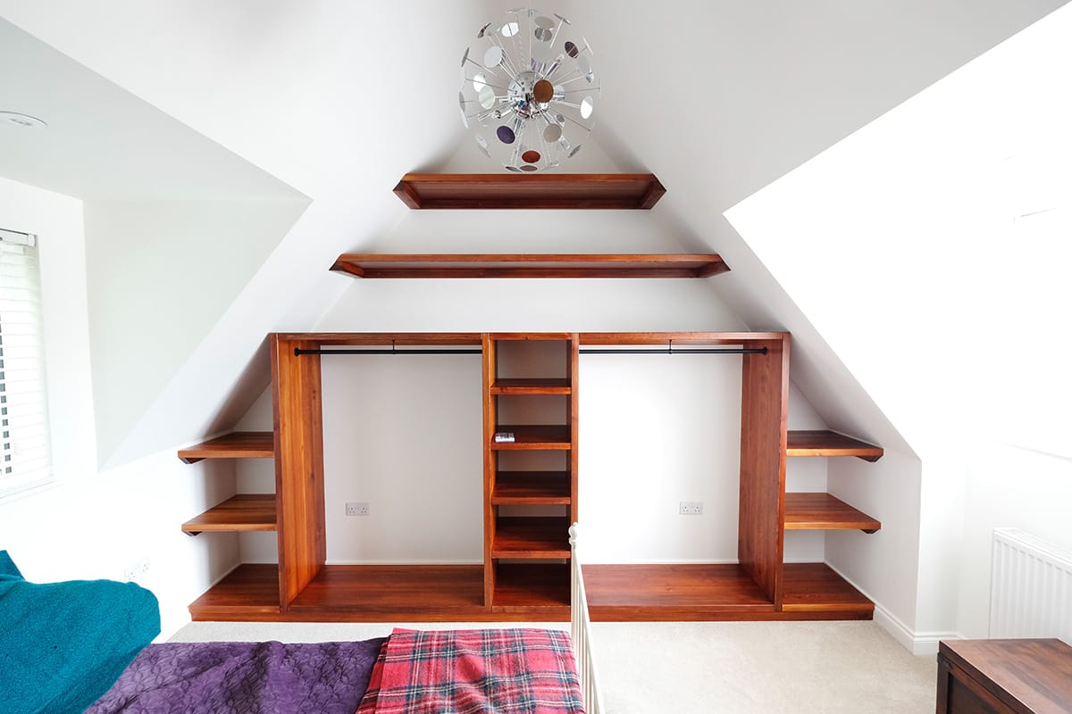 Open Backed Wardrobe