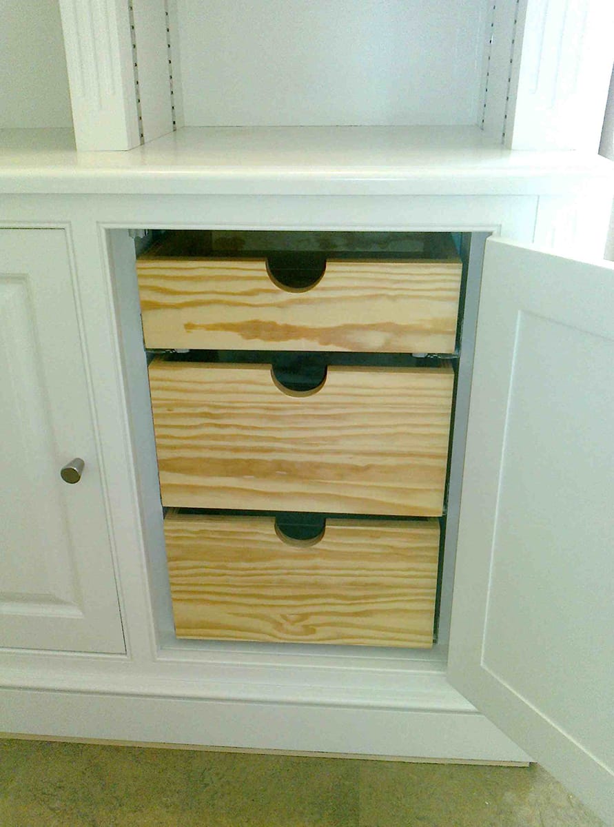 Painted Display Unit