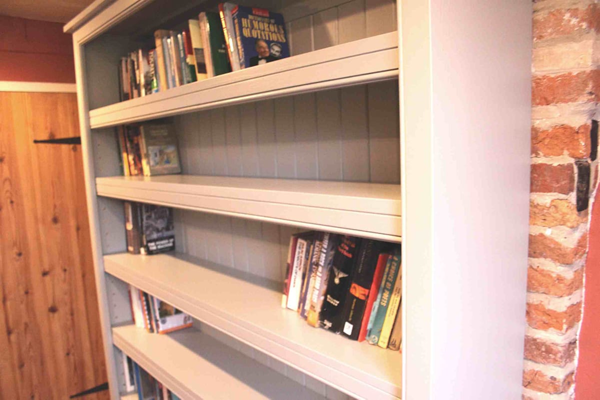 Painted Pine Bookcase