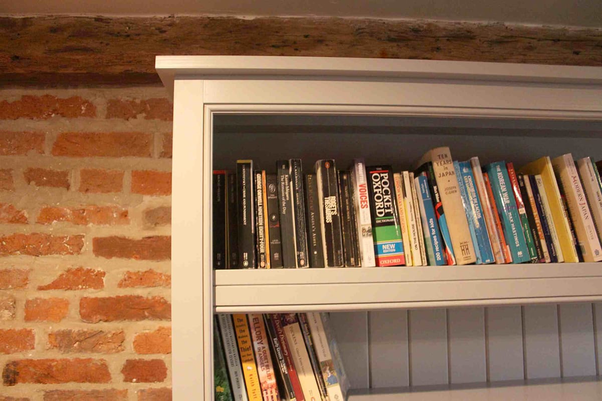 Painted Pine Bookcase