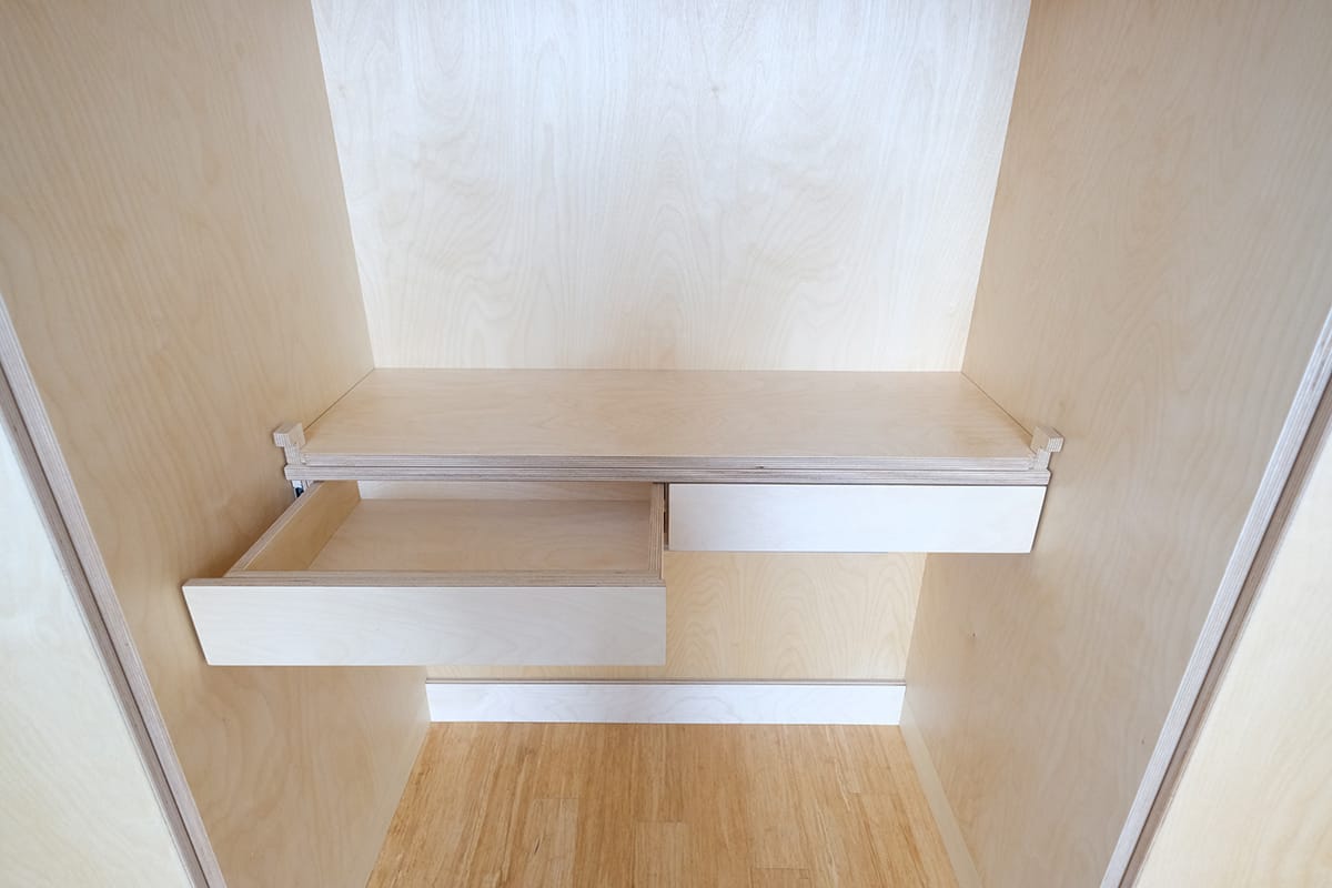 Plywood Wardrobe