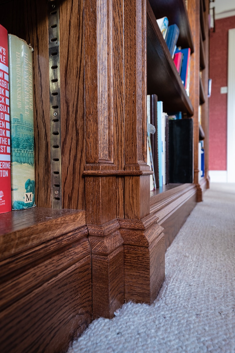 Victorian Break Fronted Library 